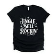 thumbnail image 3 of Jingle Bell Rockin' Sparkle - Womens Short Sleeve Tee, 3 of 9