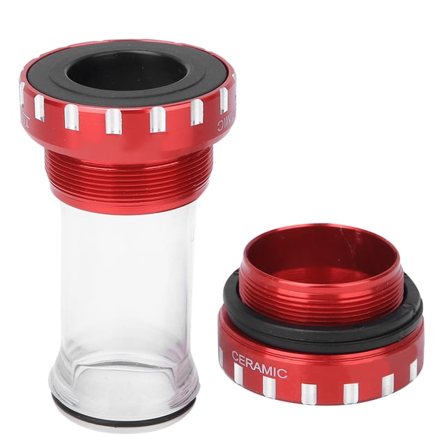 Support de Pédalier BB, Support de Pédalier Fileté, pour Vélo de Route Pliant Vélo de Vélo Réparant DIY Rouge
