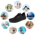 thumbnail image 7 of Racqua Men Women Water Shoes Quick Dry Beach Barefoot Shoes Swim Anti Slip Aqua Shoes Lightweight Slip on Fishing Diving Surfing Shoes Black 5 Women/4 Men, 7 of 7