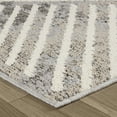 thumbnail image 2 of Rug Branch Modern Geometrical Grey Beige Indoor Area Rug - 7x10, 2 of 5