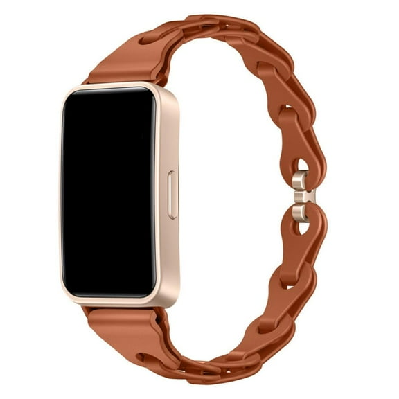 Ciwanning Fashion Hollowed Out Silicone Watchband for Band 8/9/10 Intelligent Bracelets