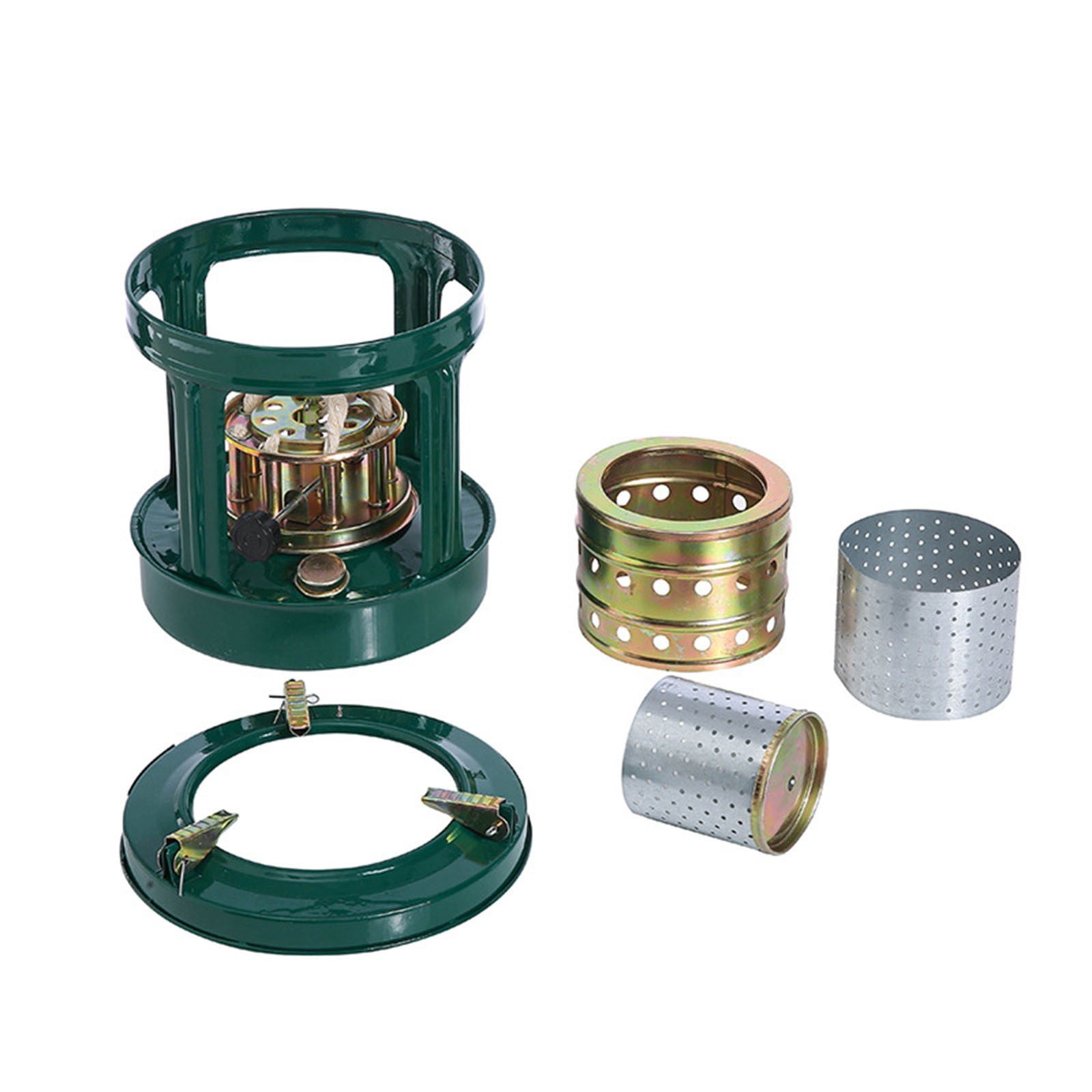 Portable Kerosene Stove Under $5! Xqxayjr Portable Kerosene Heater, Outdoor Camping Stove with Wick, Mini Heater for Indoor Use, Paraffin Burning Stove for Emergency and Cooking