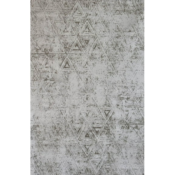 Rug Branch Cadence Abstract Indoor Area Rug, Beige Cream - 6'x9'
