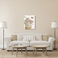 thumbnail image 2 of Global Gallery's 'Rainbow Seeds Romantic Birdcage II' By Lisa Audit Stretched Canvas Wall Art, 2 of 4