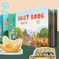 thumbnail image 4 of Libro Silencioso Montessori de 3 Uds., Aprendizaje para Niños en Edad Preescolar, Niños Y Niñas Baoblaze Libro tranquilo, 4 of 8