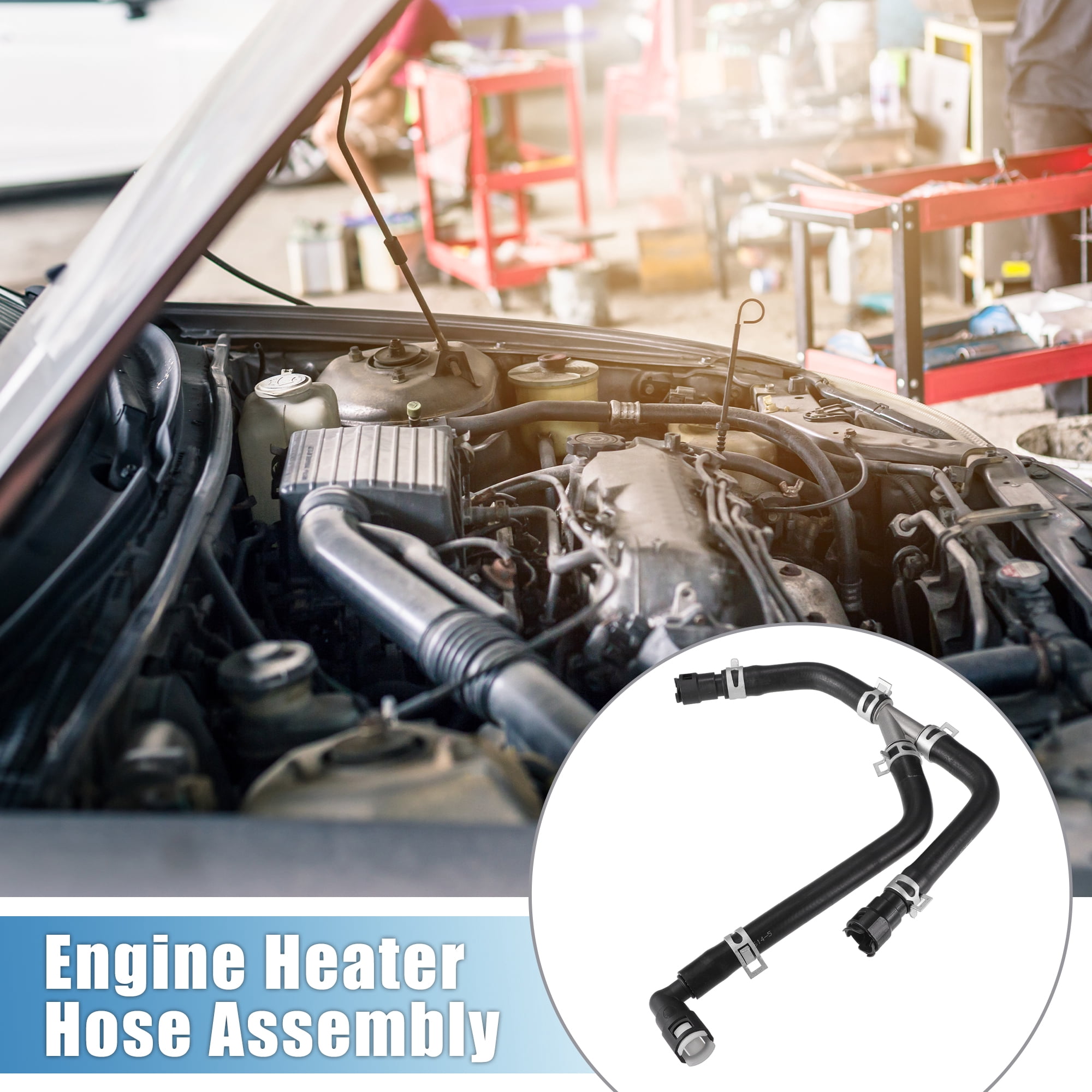 Unique Bargains Engine Heater Hose Assembly No.BL1Z18472B for Ford Expedition 2011-2014
