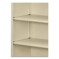 thumbnail image 4 of HON HS42ABC.L 34.5 in. x 12.63 in. x 41 in. Three Shelf Metal Bookcase - Putty, 4 of 4