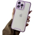 thumbnail image 7 of Designed for iPhone Case,Luminous Glitter Crystal Glowing in The Dark Fluorescence Edge Night Shine Camera Lens Protection Shockproof Protective Cover Phone Case (iPhone 11,Blue), 7 of 7