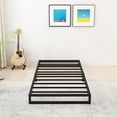thumbnail image 5 of Lutown-Teen 6 inch Twin XL Bed Frames Heavy Duty Sturdy Metal Platform Bed Frame No Box Spring Needed, Noise Free, Easy Assembly, Black, 5 of 5