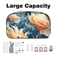 thumbnail image 3 of Sea Slug Cord Organizer Travel Bag with Waterproof Oxford Fabric, Cable Storage Organizer Case for Electronic Devices, Small Parts Storage Box - 5.9x9.44x3.14 in, 3 of 6
