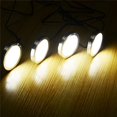 thumbnail image 3 of 12V Under Cabinet LED Lighting Slim Aluminum 2W 30cm Puck Lights for Kitchen Lighting Cold White(10 Pack), 3 of 4