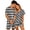 A-Black608, variant on Couples 2‑Piece Satin Gingham Pajama Set Short Sleeve Button Top Matching Shorts Sleepwear