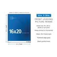 thumbnail image 6 of Mainstays – 16x20 Picture Frame – Black Front Loading Wall or Tabletop Photo Frame, 6 of 7