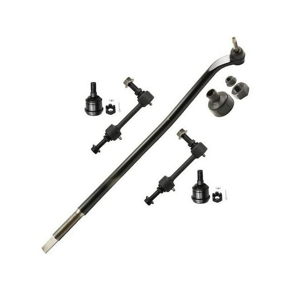 Front Ball Joint Sway Bar Link Tie Rod End Kit - Compatible with 2013 - 2018 Ram 3500 2014 2015 2016 2017