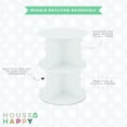 thumbnail image 4 of House of Happy Wiggle Rotating Bookshelf, White, 4 of 8