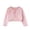 Pink, variant on Girl's Knitted Cardigan Long Sleeve Ruffled Cute Trendy Casual Coat for Girls Dress 1-11 Years