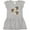 AC-Heather Grey, variant on Inktastic Hedgehog for Girls Girls Toddler Dress