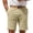 Yellow, variant on Enjoytime Mens Work Shorts Stretch Elastic Waist Lightweight Casual Dress Shorts with Pockets
