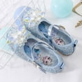 thumbnail image 5 of Disney-sandalias de Elsa de Frozen para niñas, zapatos de baile de princesa para niñas, zapatos de cristal antideslizantes para Cosplay, 5 of 5
