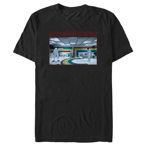 Netflix Men's Stranger Things Henry Vs Eleven Graphic T-Shirt