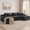 Grey, variant on NNSNG 94" Modular Sectional Sofa,U-Shaped Boneless Could Couches with Storage for Living Room, Gray