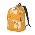 thumbnail image 2 of Balery Flying Ducks Vintage Canvas Backpack for Men and Women - Large Capacity, Durable Travel Laptop Bag for School, Work, Hiking, and Outdoor Activities, 2 of 7
