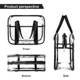 thumbnail image 2 of Neceser transparente OneGenug impermeable de PVC de gran capacidad, 2 of 8