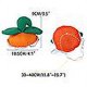 thumbnail image 2 of Ropa divertida para mascotas, sombrero de calabaza, Halloween, lindo, pequeño, mediano, gato, perro, vestir brillar Electrónica, 2 of 3