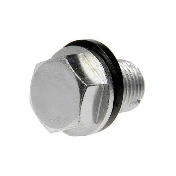 KarParts360 Oil Drain Plug | Steel | Silver | Single Oversize
