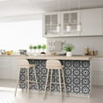 thumbnail image 6 of Mi Alma Circle Black White Tile Stickers - Removable Vinyl 4x4, 24 pcs, 6 of 12