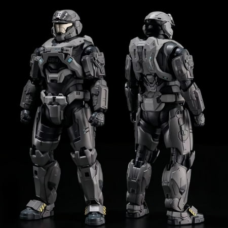 7.08-Inch Halo: Reach Sparta-B312 (Noble Six) PX Edition Action Figure, Multicolor