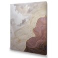 thumbnail image 2 of DESIGN ART Designart "Gold And Grey Line Art In Motion Iv" Minimalism Line Art Canvas Prints 24 in. wide x 32 in. high, 2 of 5