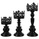 thumbnail image 1 of 1 juego de candelabros vintage decorativos, base de hierro para velas, 1 of 7