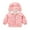 Pink, variant on XUELUO Baby Boys Coats & Jackets Autumn Winter Cute Cartoon Rabbit Print Hooded Long Sleeve Zipper Coat Casual Windbreaker Jacket Sportswear,Yellow,3-6 Months