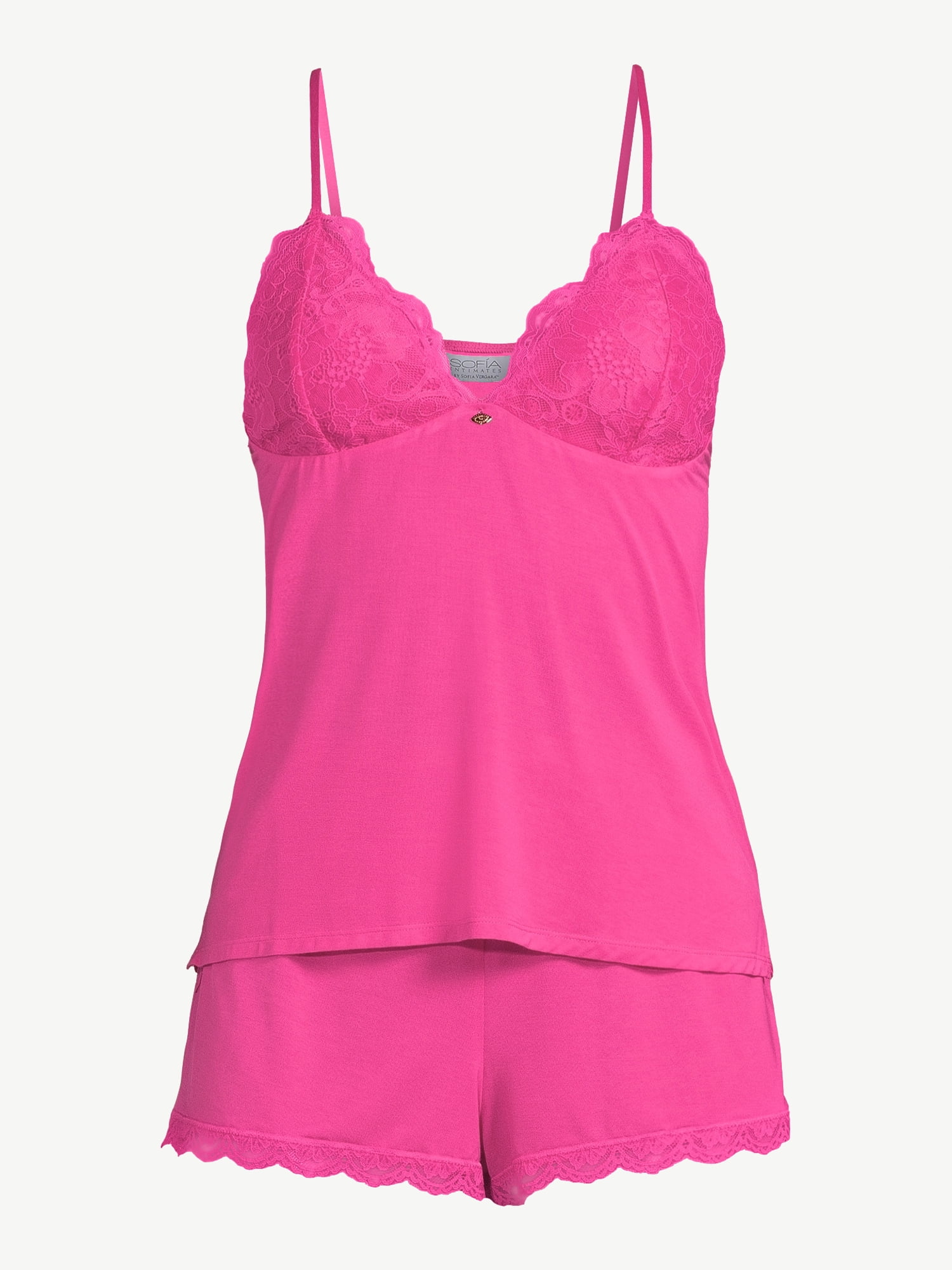 Sofia Intimates Women's Modal Cami & Short Set, 2-Piece
