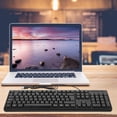 thumbnail image 4 of WEUVEB Modern Wired Keyboard Mouse Set Comfortable Keyboard Number Pad Computer Accessory, 4 of 7