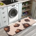 thumbnail image 3 of Beige and Brown Of Leopard Print Kitchen Rug Mat,Kitchen Runner Rugs Non Skid Washable,Decorative Kitchen Floor Mats for Kitchen,Sink,Laundry,17"x47.2", 3 of 7