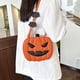 thumbnail image 5 of Halloween Creatives Funny Pumpkin Bag Fall Bag Cool Cartoons One-shoulder Crosss-body Bag, 5 of 6