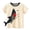 Beige, variant on MUXiin Boys Summer Shirts 5t Graphic T-Shirts Cute Funny Short Sleeve T Shirt Loose Vacation Tops Toddler Baby Boy Clothes