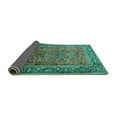 thumbnail image 2 of Ahgly Company Indoor Rectangle Persian Turquoise Blue Traditional Area Rugs, 4' x 6', 2 of 4