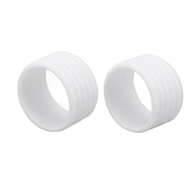 Poignée de Raquette de Tennis Anneau en Silicone Poignée de Raquette de Tennis Anneau de Fixation de Raquette de Tennis Bague d'Étanchéité de Raquette de Tennis 2 Pcs/ensemble Poignée de Raquette de Tennis Bague en Silicone Absorption de la Sueur Tennis