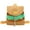 L, variant on Hamburger Backpack for Funny Food Lovers Unique Casual Daypack for Stylish Fun