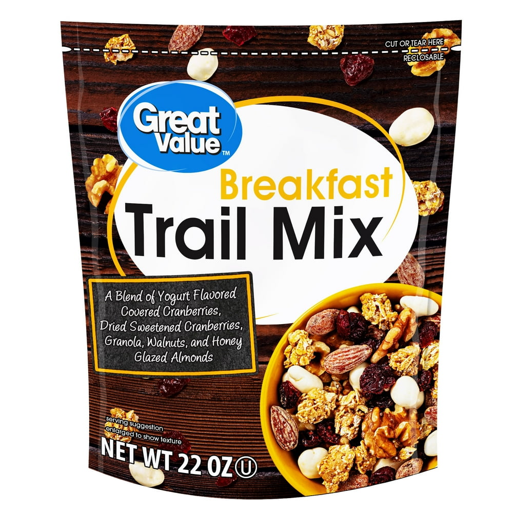 Great Value Breakfast Blend Trail Mix, 22 oz