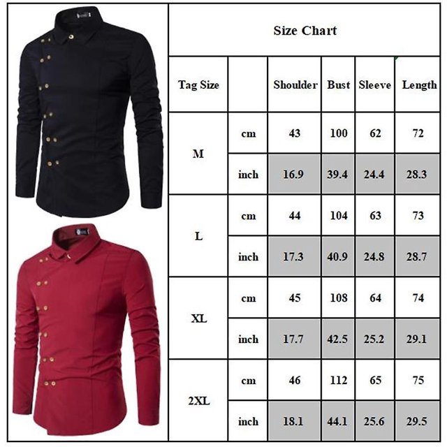 Camisa informal lisa con botones para hombre, camisa ajustada de manga larga para fiesta de boda Formal, camisas cruzadas