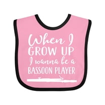Inktastic Future Bassoon Player Bassoonist Gift Boys or Girls Baby Bib
