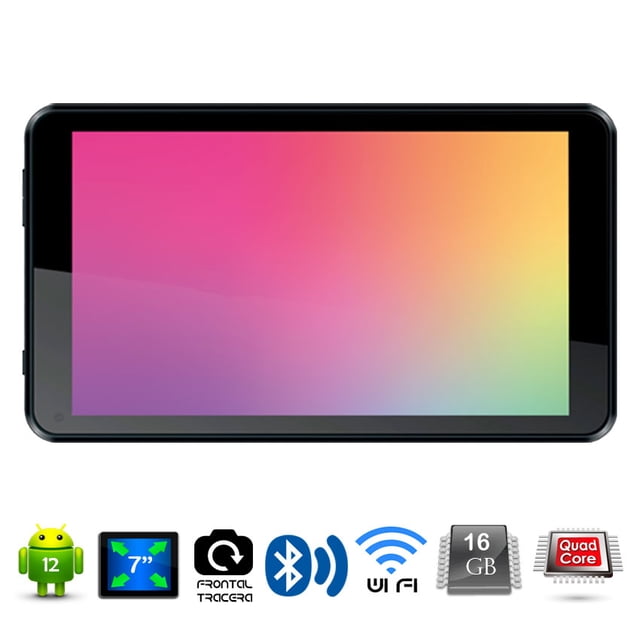 Tablet Acteck Chill Plus TP470 2GB 16GB Pantalla Multi touch de 7" Android 12 Color Negro Acteck AC-934312
