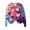 Blue, variant on Valentines Women's Sweatshirt Lover Heart Print Crewneck Long Sleeve Tops Cute Loose Casual Plus Size Blouse Hot Pink S
