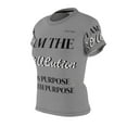 thumbnail image 2 of I am the SOULution Women's Cut & Sew Tee (gray), 2 of 4