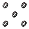 thumbnail image 3 of Anillos de Acero inoxidable Minnieouse dorado Punk minimalista abalorio para dedo regalos para hombres, 3 of 6