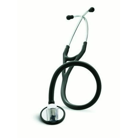 3M Littmann Master Cardiology Stethoscope, Black Tube, 27 inch,